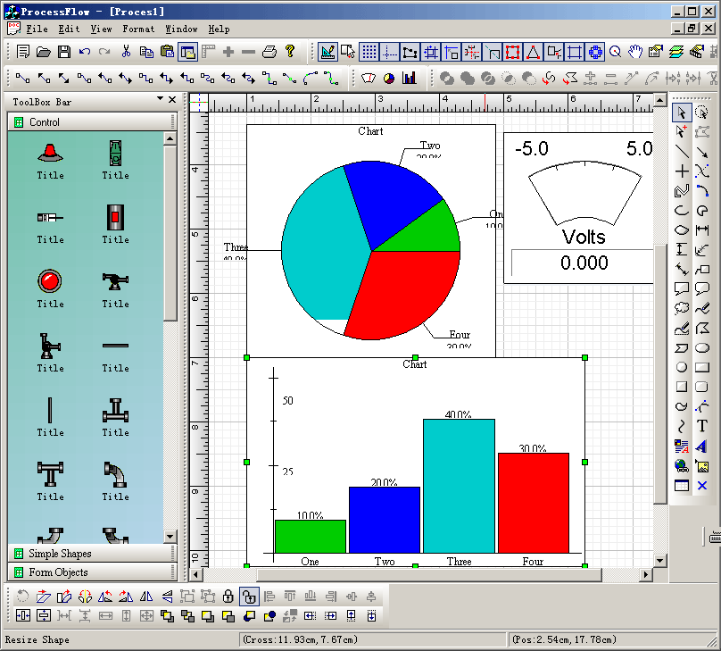 Microsoft Chart Activex Control