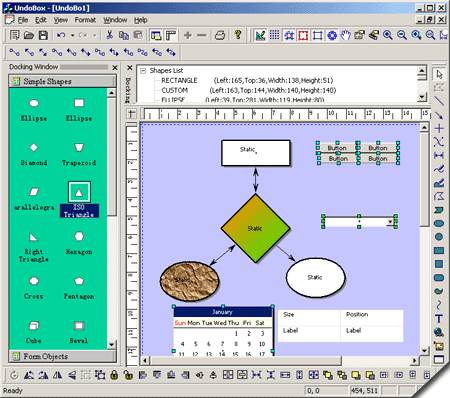Screenshot of XD++ MFC Library Standard Edition V8.0