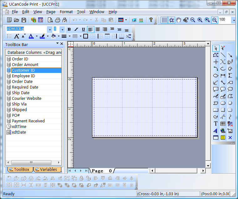 idatabase printing