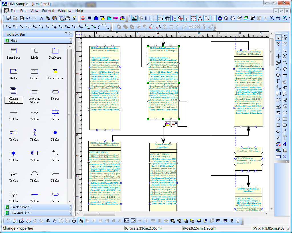 UML Diagram Component / Drawing C++ Source Code Solution ...